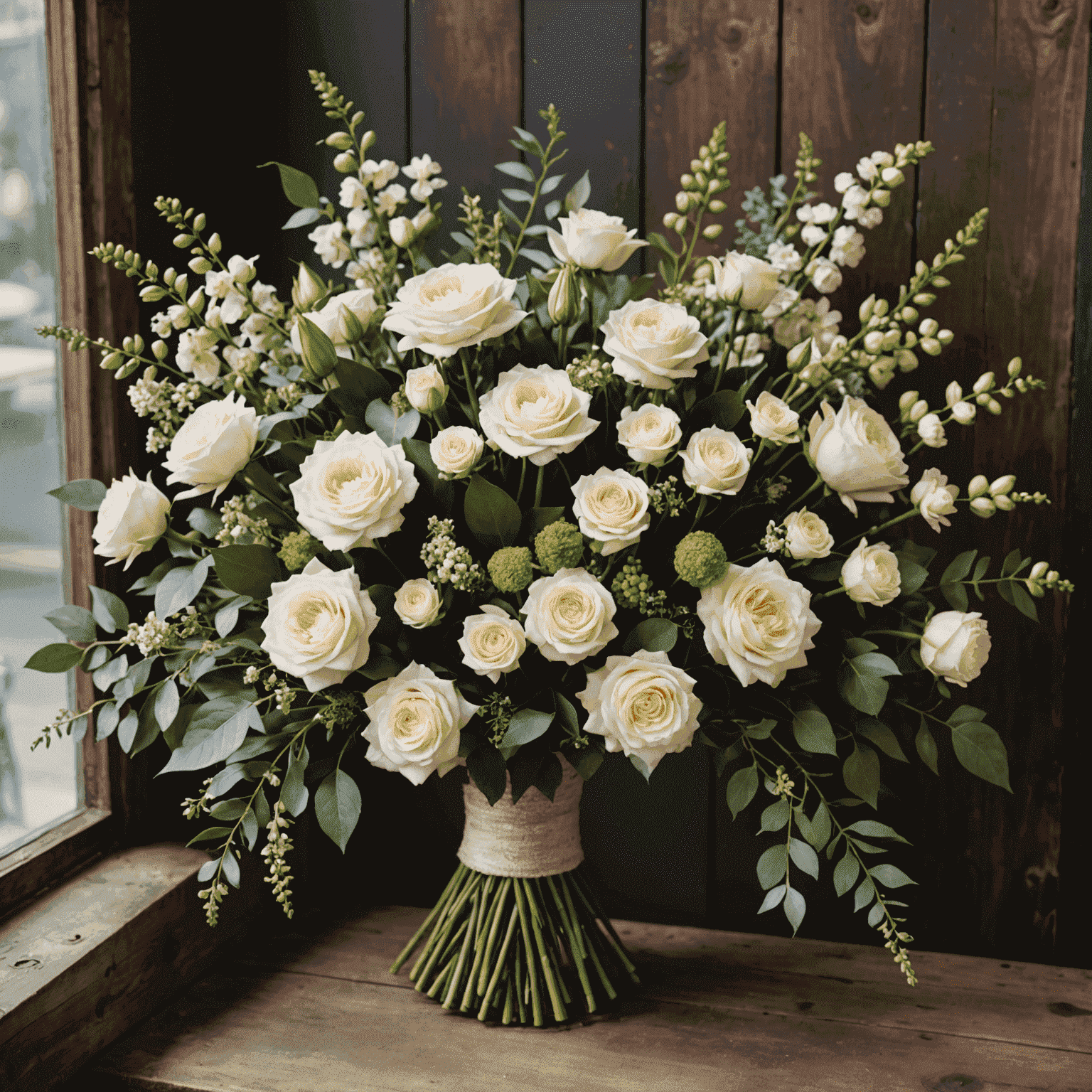 Una consulta personalizada entre un cliente y un florista, discutiendo opciones de flores y estilos sobre un moodboard floral
